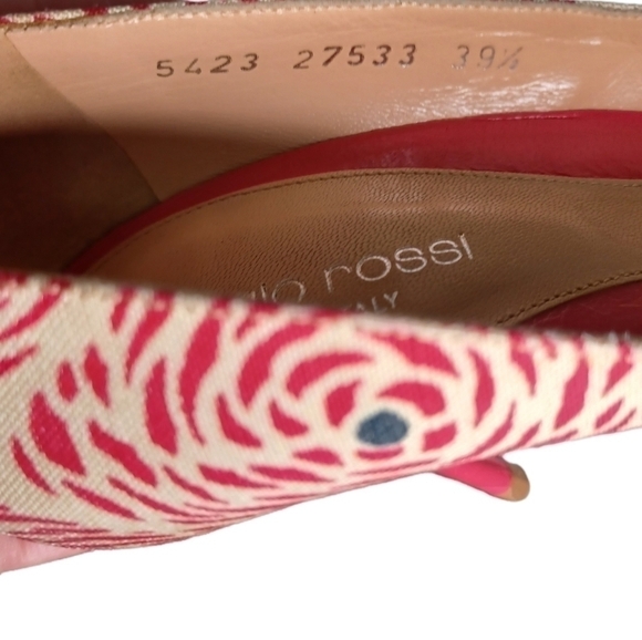 Sergio ROSSI floral fabric heels - Picture 10 of 10